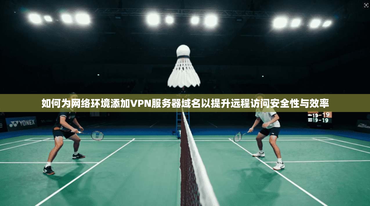 如何为网络环境添加VPN服务器域名以提升远程访问安全性与效率