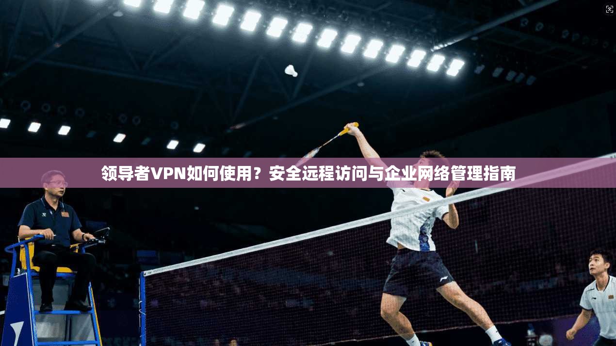 领导者VPN如何使用？安全远程访问与企业网络管理指南
