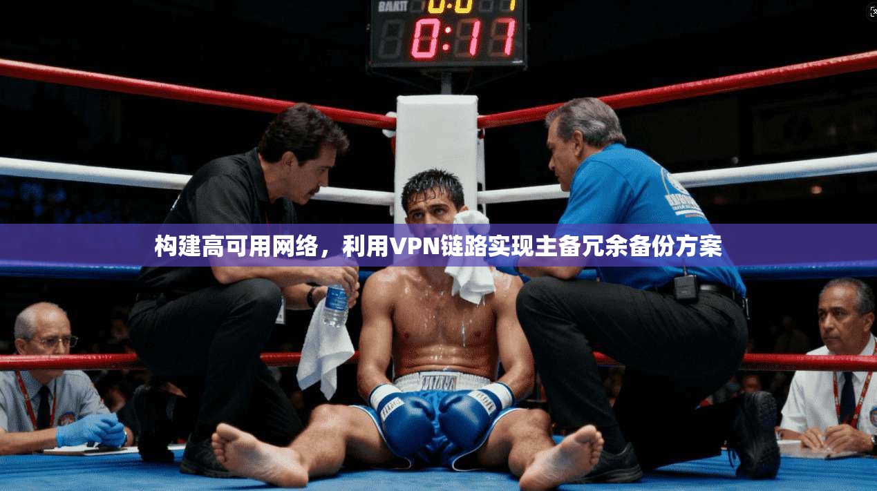 构建高可用网络,利用VPN链路实现主备冗余备份方案