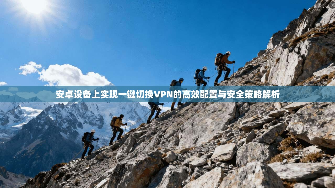 安卓设备上实现一键切换VPN的高效配置与安全策略解析