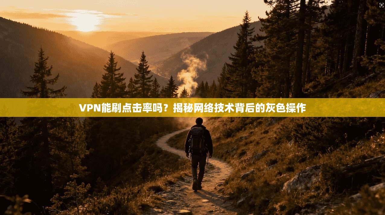 VPN能刷点击率吗?揭秘网络技术背后的灰色操作