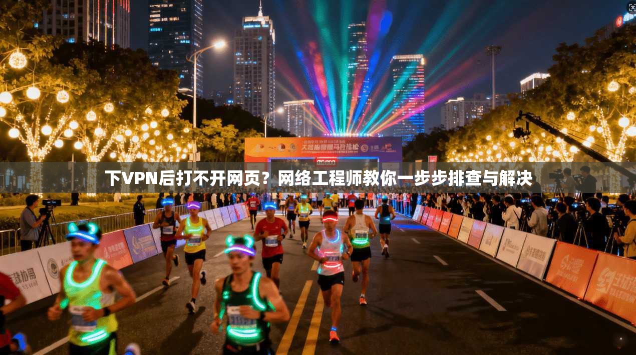 下VPN后打不开网页?网络工程师教你一步步排查与解决
