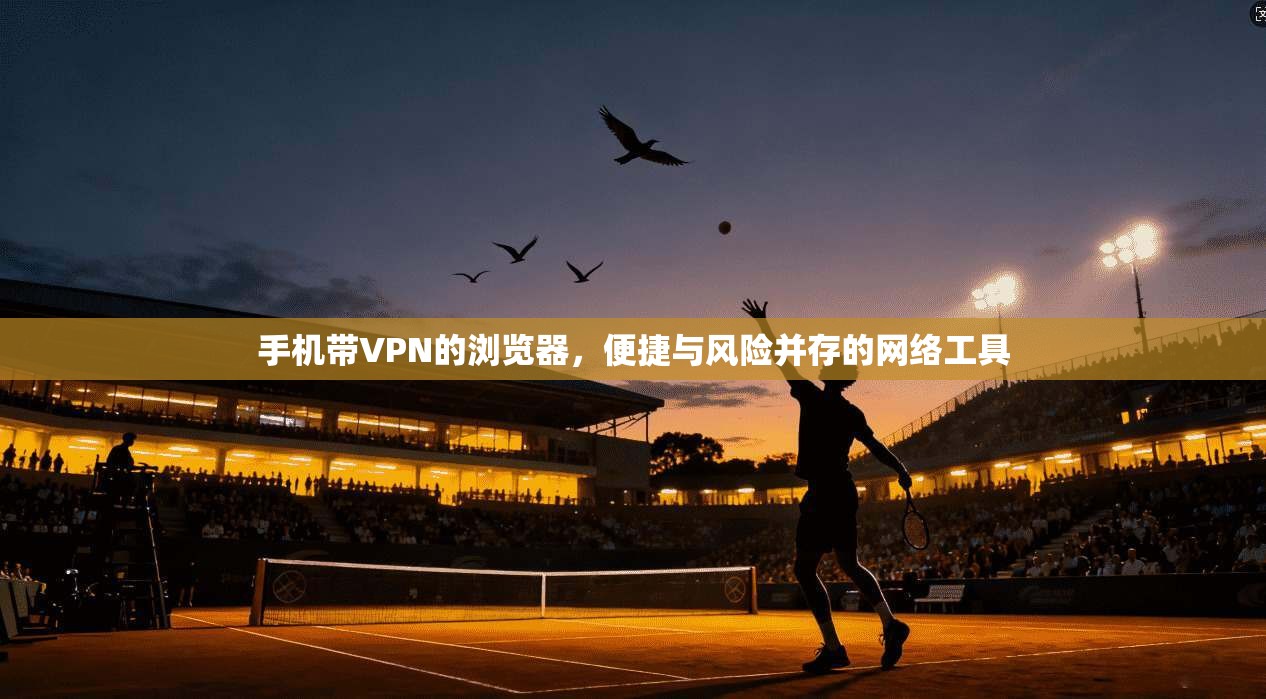 手机带VPN的浏览器,便捷与风险并存的网络工具