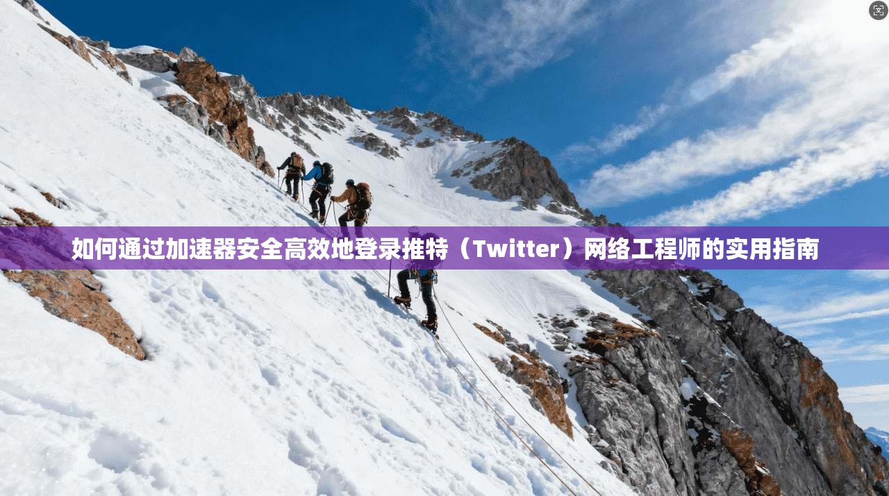 如何通过加速器安全高效地登录推特(Twitter)网络工程师的实用指南