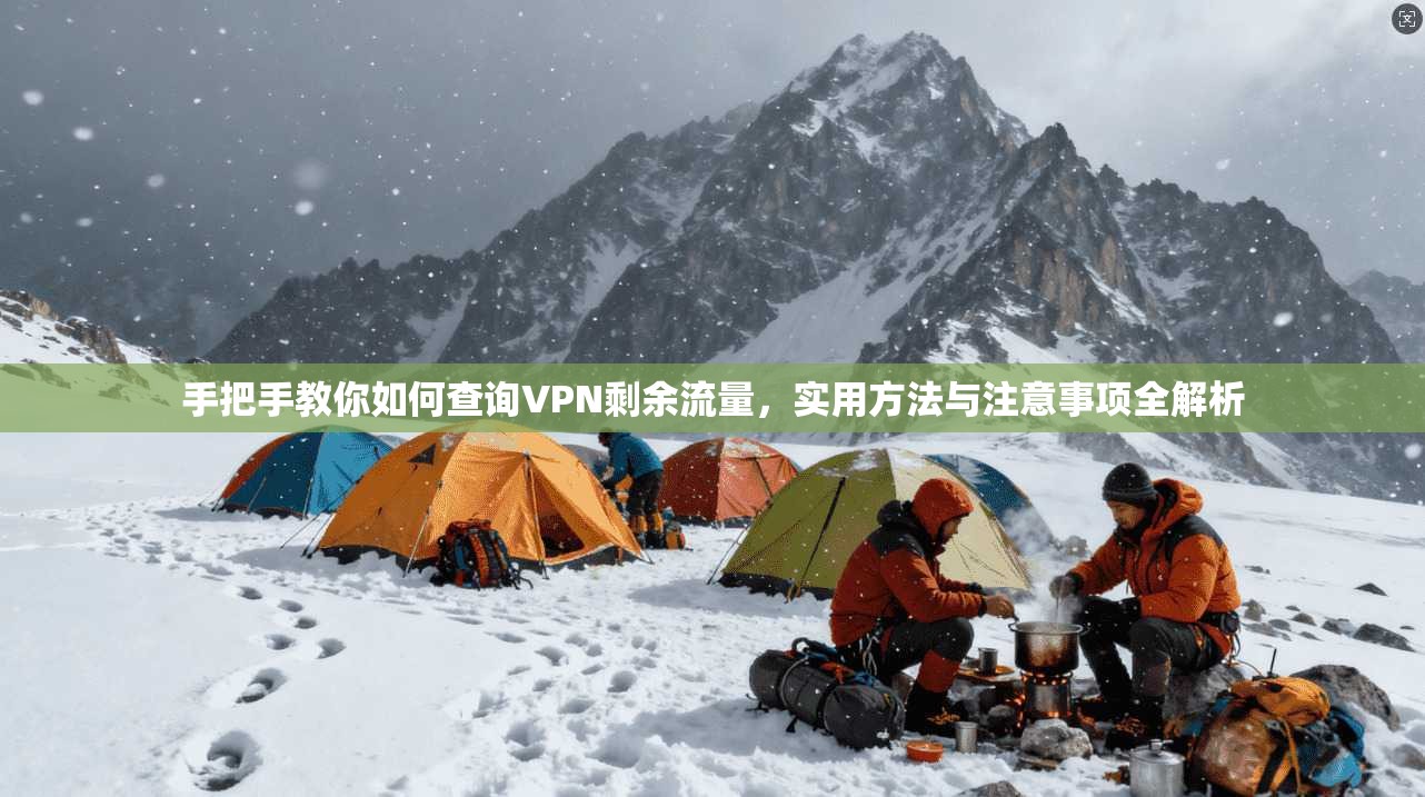 手把手教你如何查询VPN剩余流量,实用方法与注意事项全解析