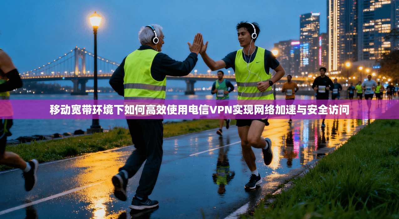 移动宽带环境下如何高效使用电信VPN实现网络加速与安全访问